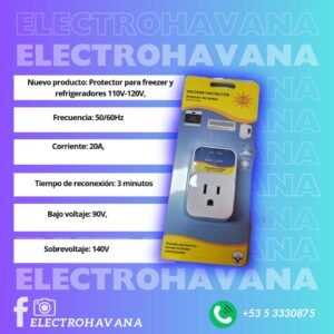 Regulador o Protector de Voltaje 110V-120V