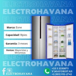 Refrigerador de dos puertas marca EONE